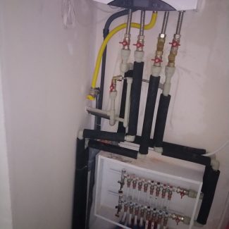 Подвързване на колектор на отплителната инсталация към газовия котел